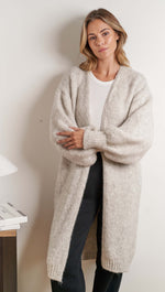 ROSALIA CARDIGAN - SOFT GREY