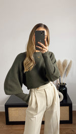 SIENA SWEATER - KHAKI