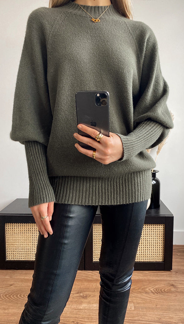 SIENA SWEATER - KHAKI