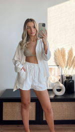 COLETTE SHORTS - WHITE