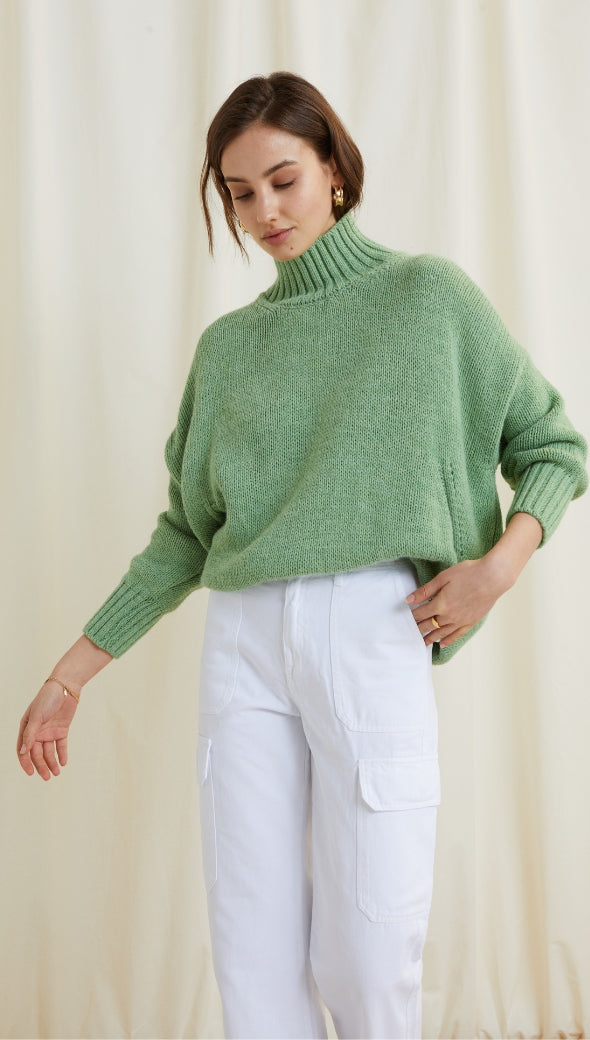 Margot Sweater - Mint