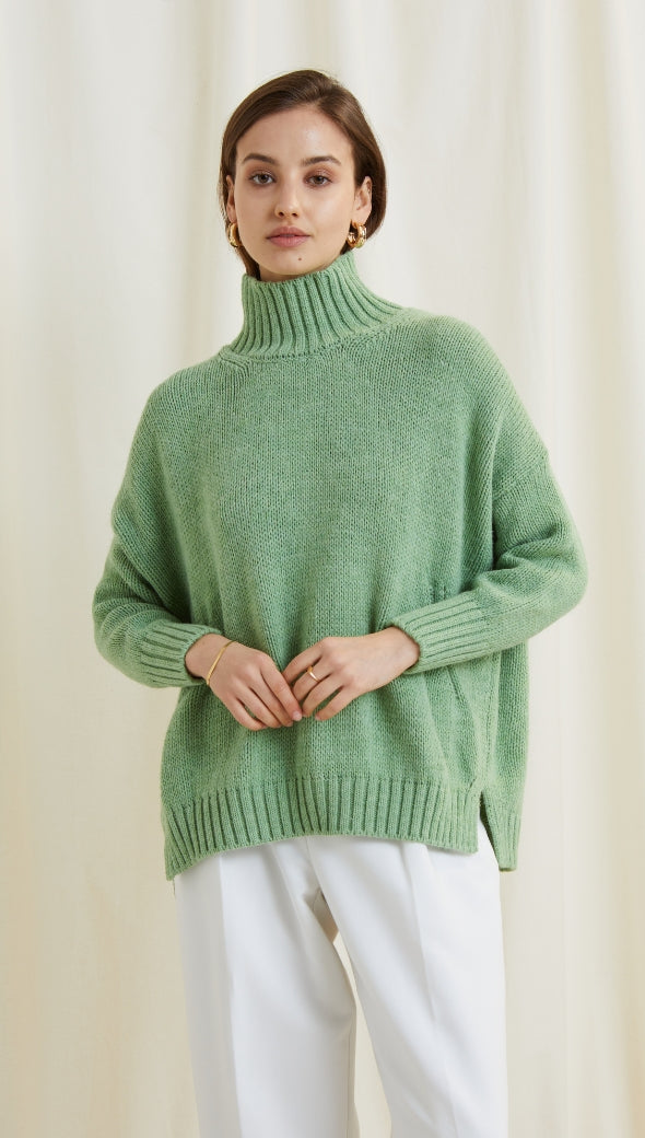 Margot Sweater - Mint