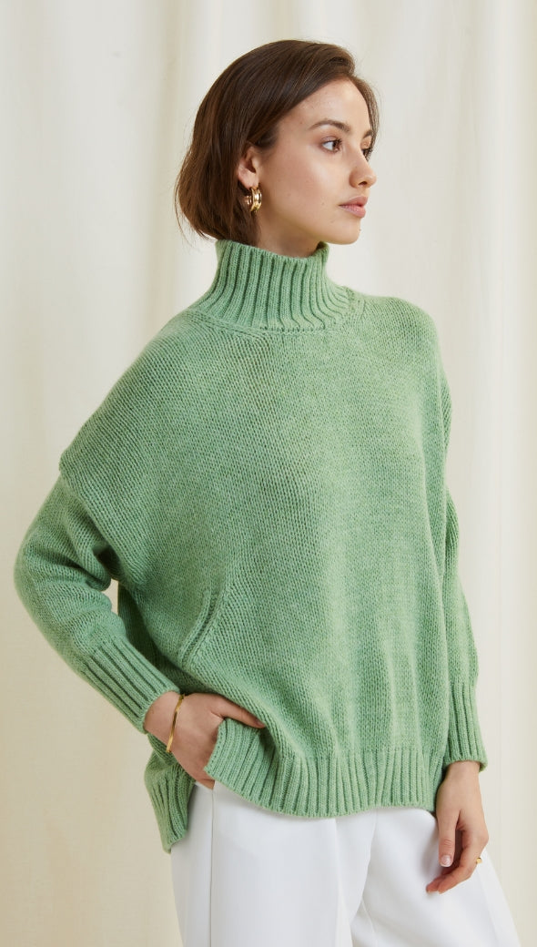Margot Sweater - Mint
