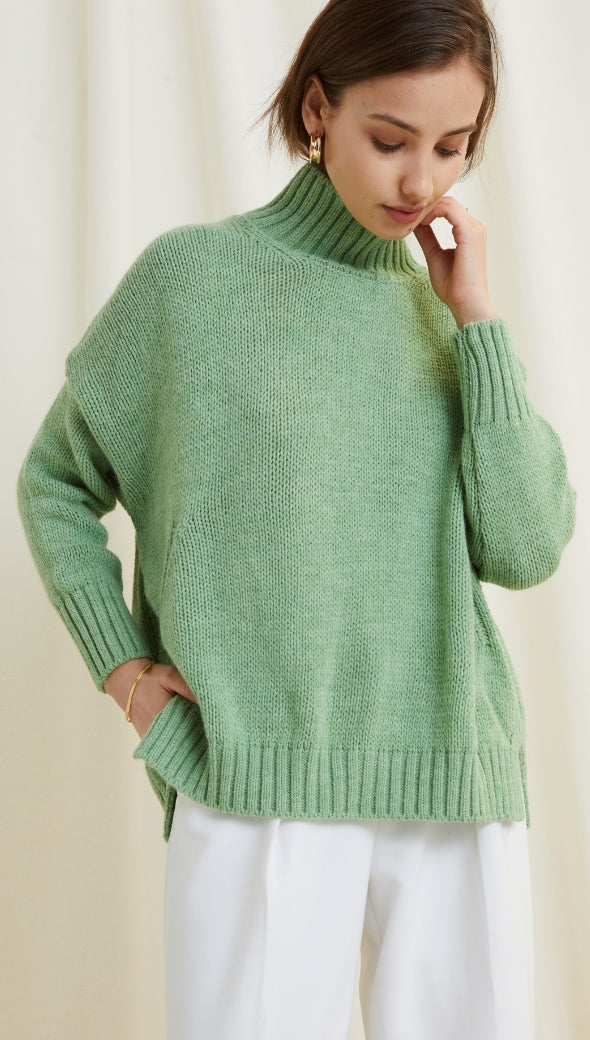 Margot Sweater - Mint