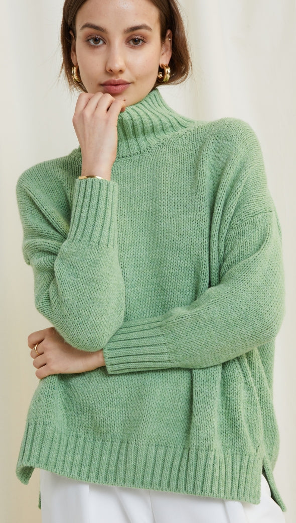 Margot Sweater - Mint