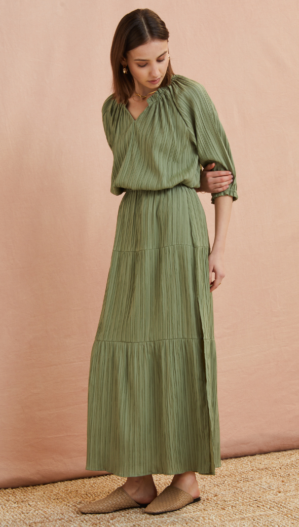 Serena Skirt - Khaki