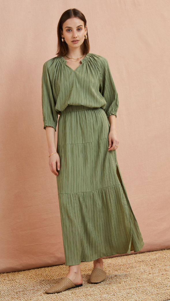Serena Skirt - Khaki