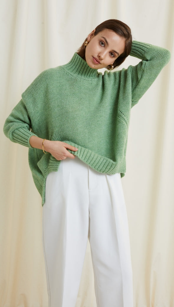 Margot Sweater - Mint