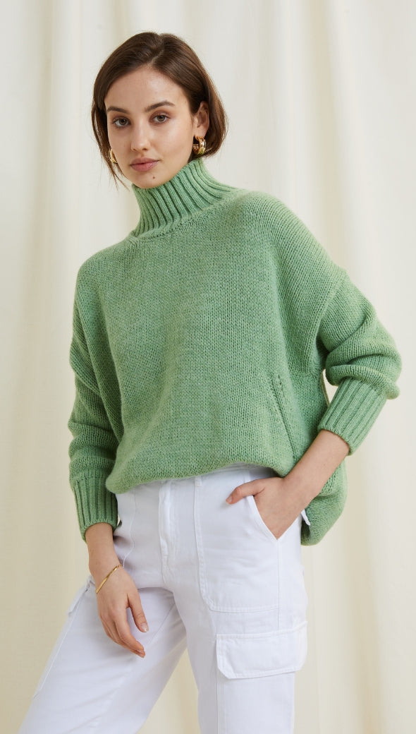 Margot Sweater - Mint