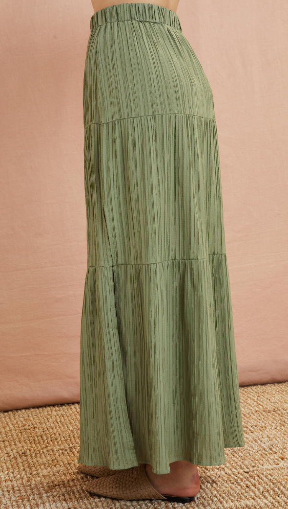Serena Skirt - Khaki