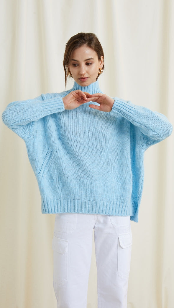 MARGOT SWEATER - SKY