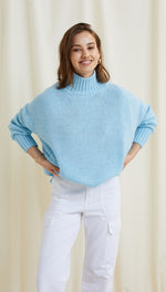 MARGOT SWEATER - SKY