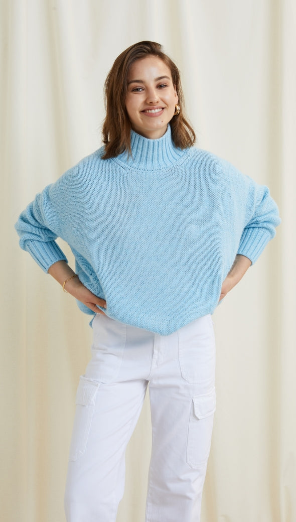 MARGOT SWEATER - SKY