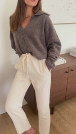 VERONIKA SWEATER - TAUPE