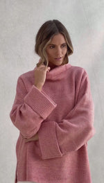 VANESSA SWEATER - CORAL