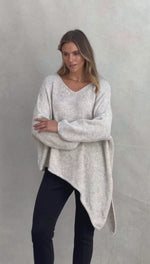 ORLA SWEATER - LIGHT GREY